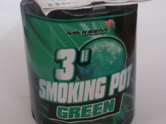 Факел дым зелёный